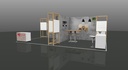 DER 16m² - STAND mit Hochtisch